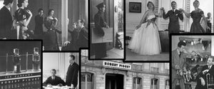 Collage of Robert Piguet vintage photos